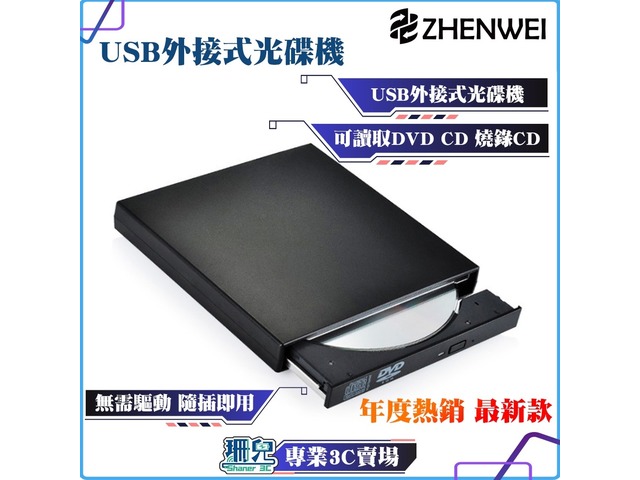 蝦不可失 外接式光碟機特展