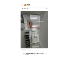 【清品 窗簾|鋼鋁門窗|居家宅修】台南市永康|門窗|客製化|細鋁框隔間門│鋁框拉門|系統玻璃門 