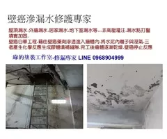 綠的塗裝工作室-壁癌滲漏水修護專家
