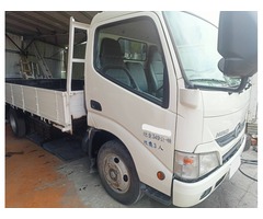 售超便宜貨車,Hino,一番長,Toyota,豐田,3.49噸,14尺,6輪,白色,手排,商用車