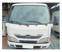 售超便宜貨車,Hino,一番長,Toyota,豐田,3.49噸,14尺,6輪,白色,手排,商用車
