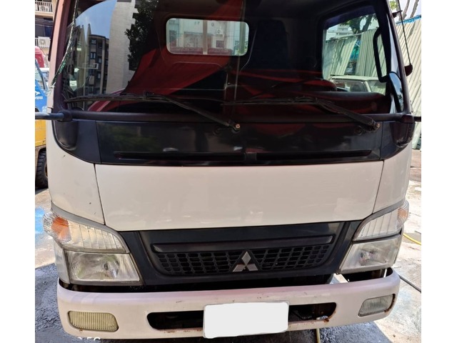 售Mitsubishi,三菱,4期,Canter貨車,14.5尺,白色,堅達,有升降尾門,6輪,外雙油壓缸,手排,3.49噸,超便宜貨車,商用車