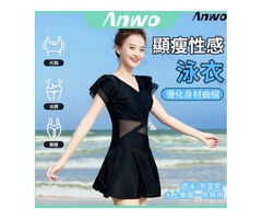 2025夏日修身顯瘦韓風泳衣