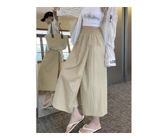 夏日百搭顯瘦韓潮褲裙
