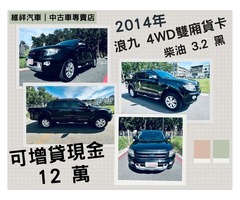 買車送現金 2014年 福特 浪九 3.2 灰 再退你現金１２萬元喔！！！！