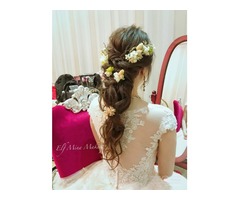 ✨專業新秘打造夢幻新娘妝容✨中南部新娘秘書Mina/婚禮整體造型設計
