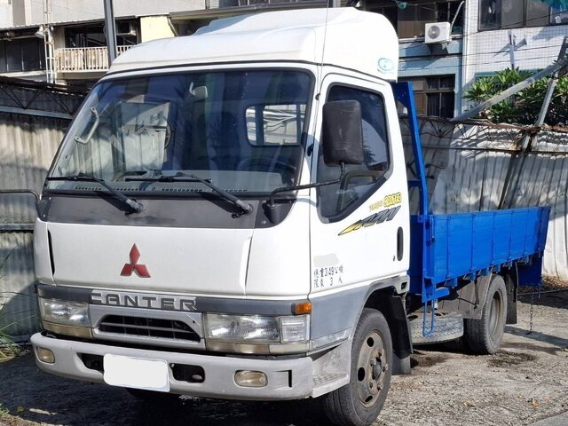 售Mitsubishi,三菱,Canter,3期,堅達,超低里程,白色,6輪,手排,超便宜貨車