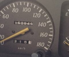 超便宜廂型車,Toyota,豐田瑞獅,5人座,1.8L,自排,Surf Zace瑞獅,超低里程,可客貨兩用
