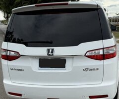 超便宜7人座休旅車,Luxgen,納智捷,M7渦輪2.2L,7人座,5門,i-key,免用鑰匙啟動,白色,低里程