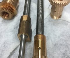 新普機械 ATC六栓槽軸 主軸 精密導螺桿 角牙 齒輪 加工製作
