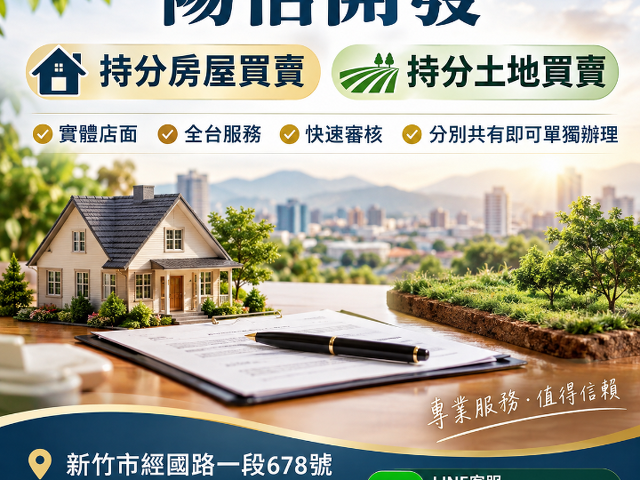 持分土地也能創造價值！讓土地資產找到新方向