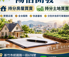 持分土地也能創造價值！讓土地資產找到新方向